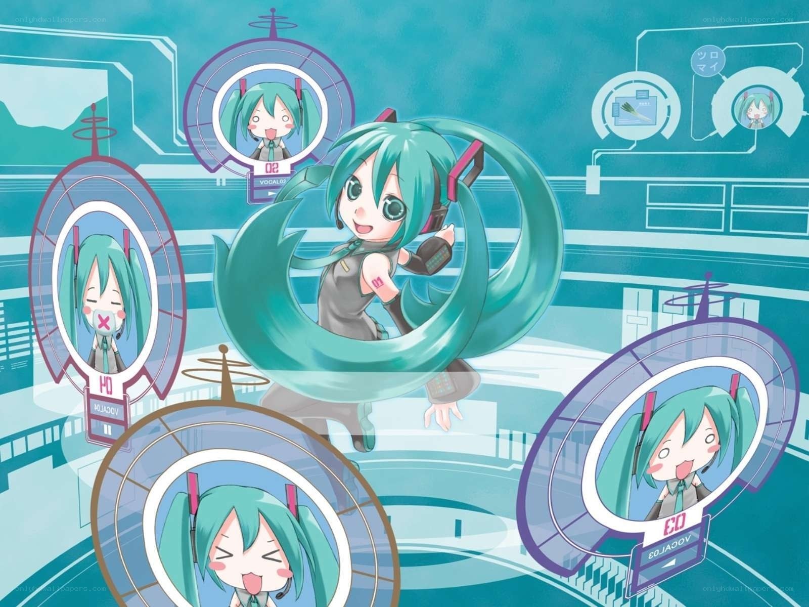 Miku in a digital world