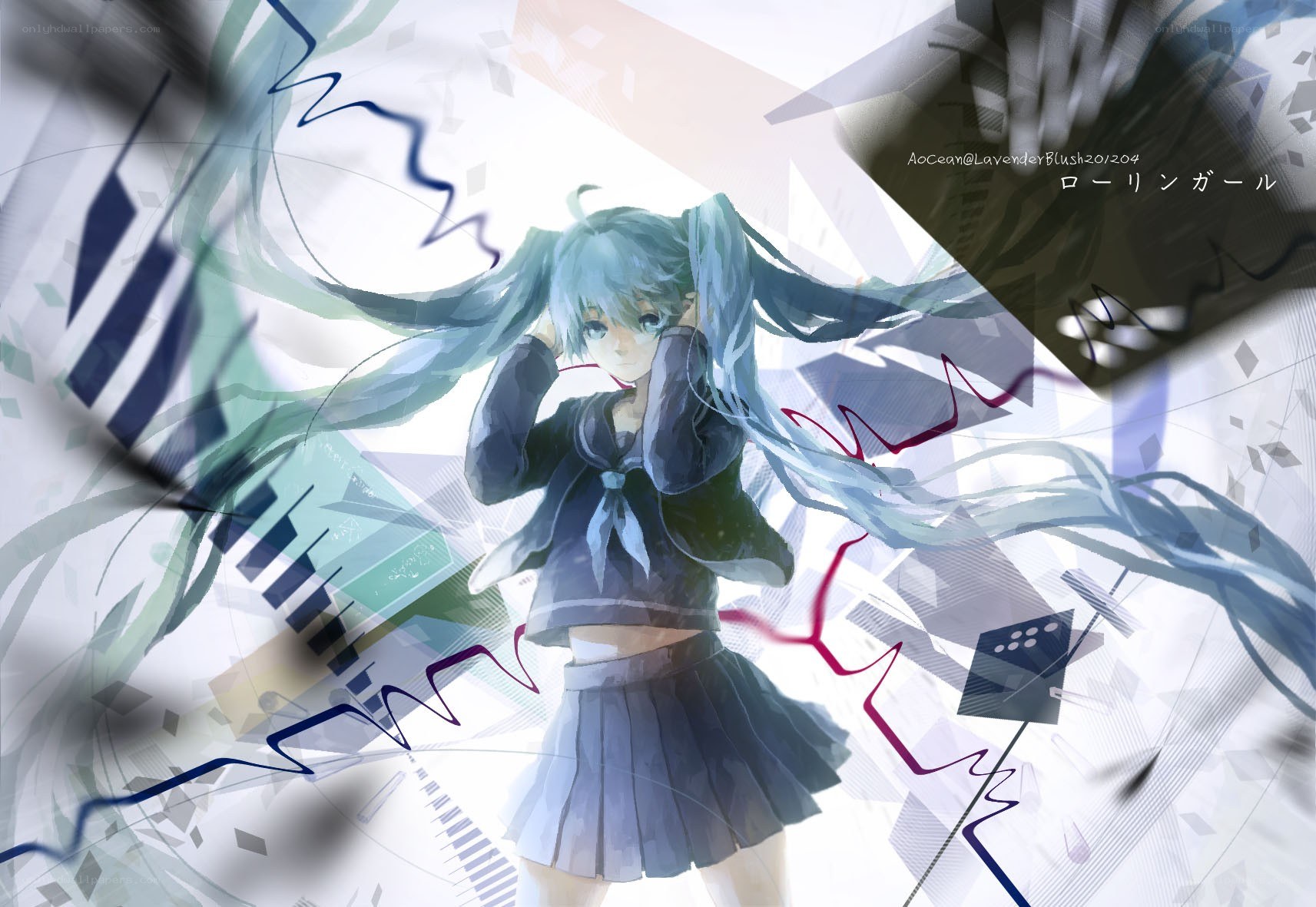 Miku in a digital world