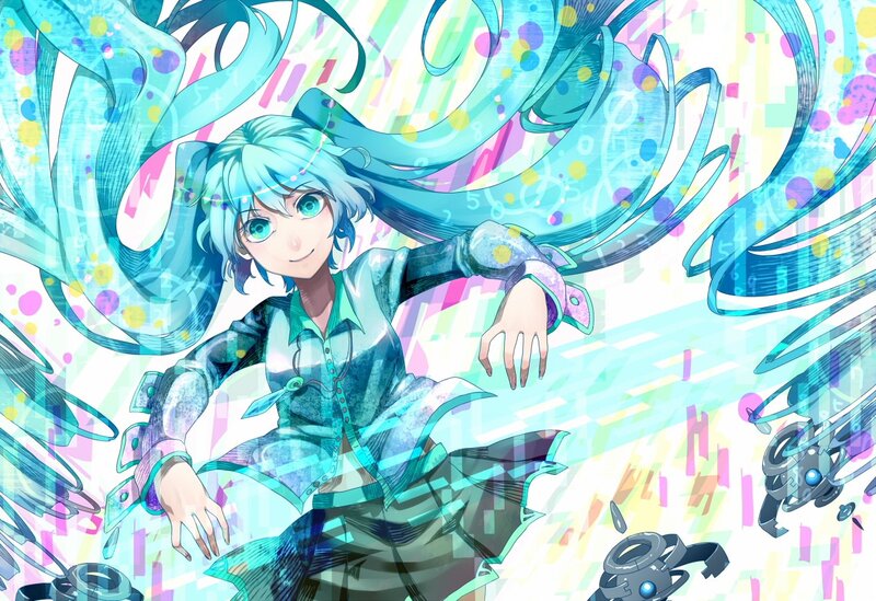 Miku in a digital world