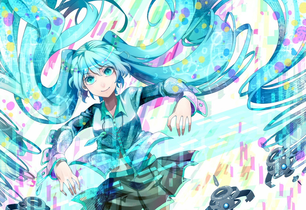 Miku in a digital world