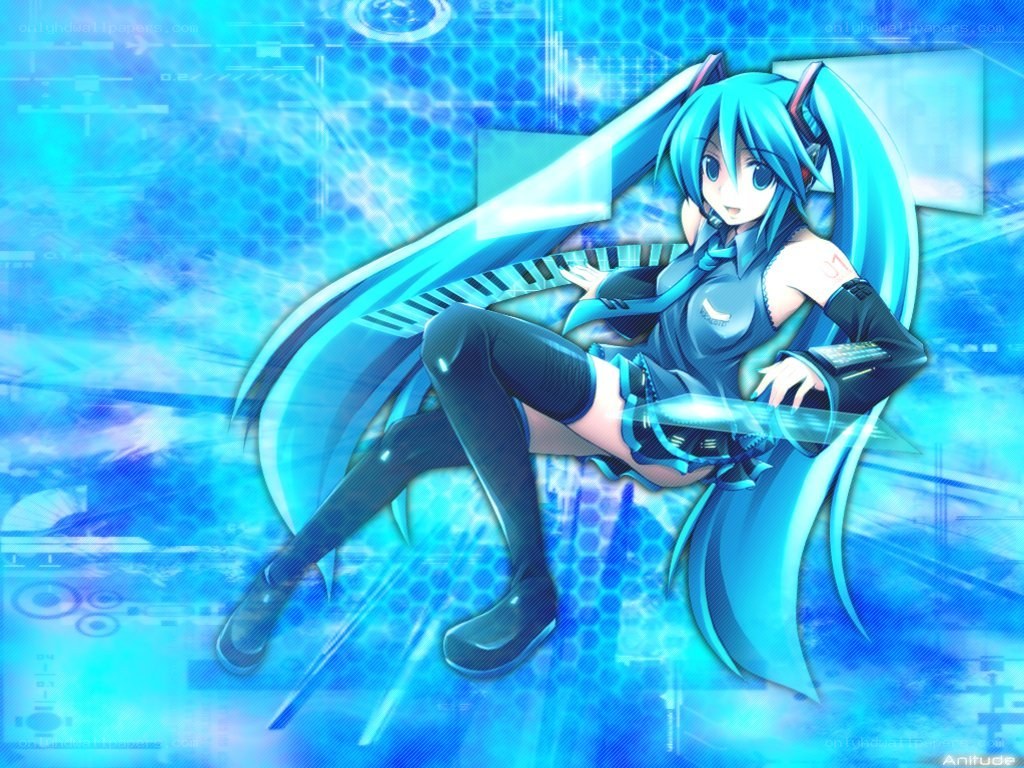 Miku in a digital world