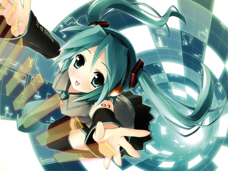 Miku in a digital world