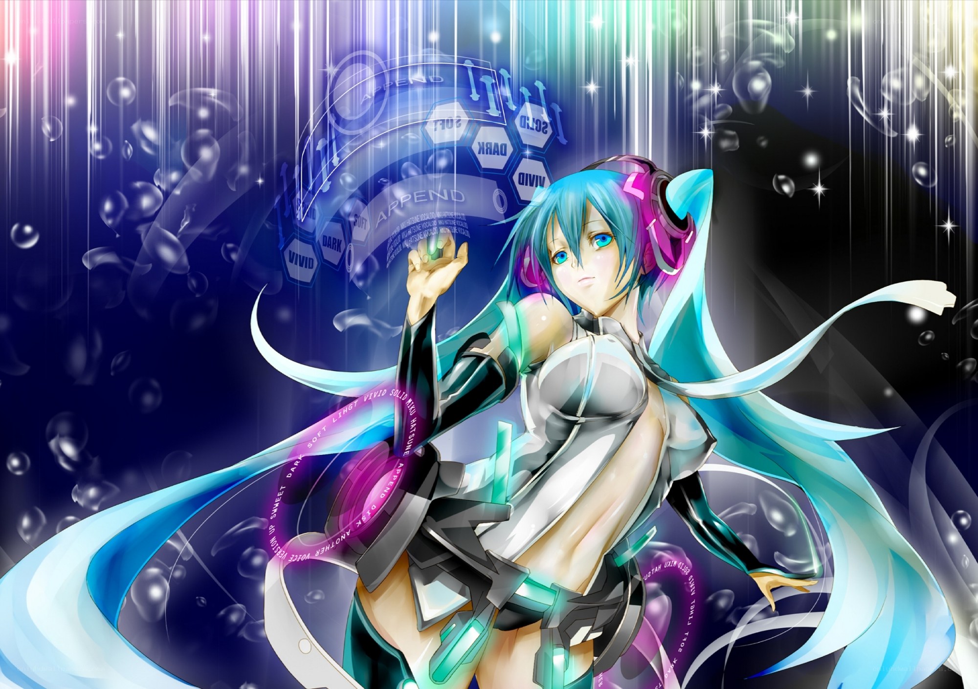 Miku in a digital world