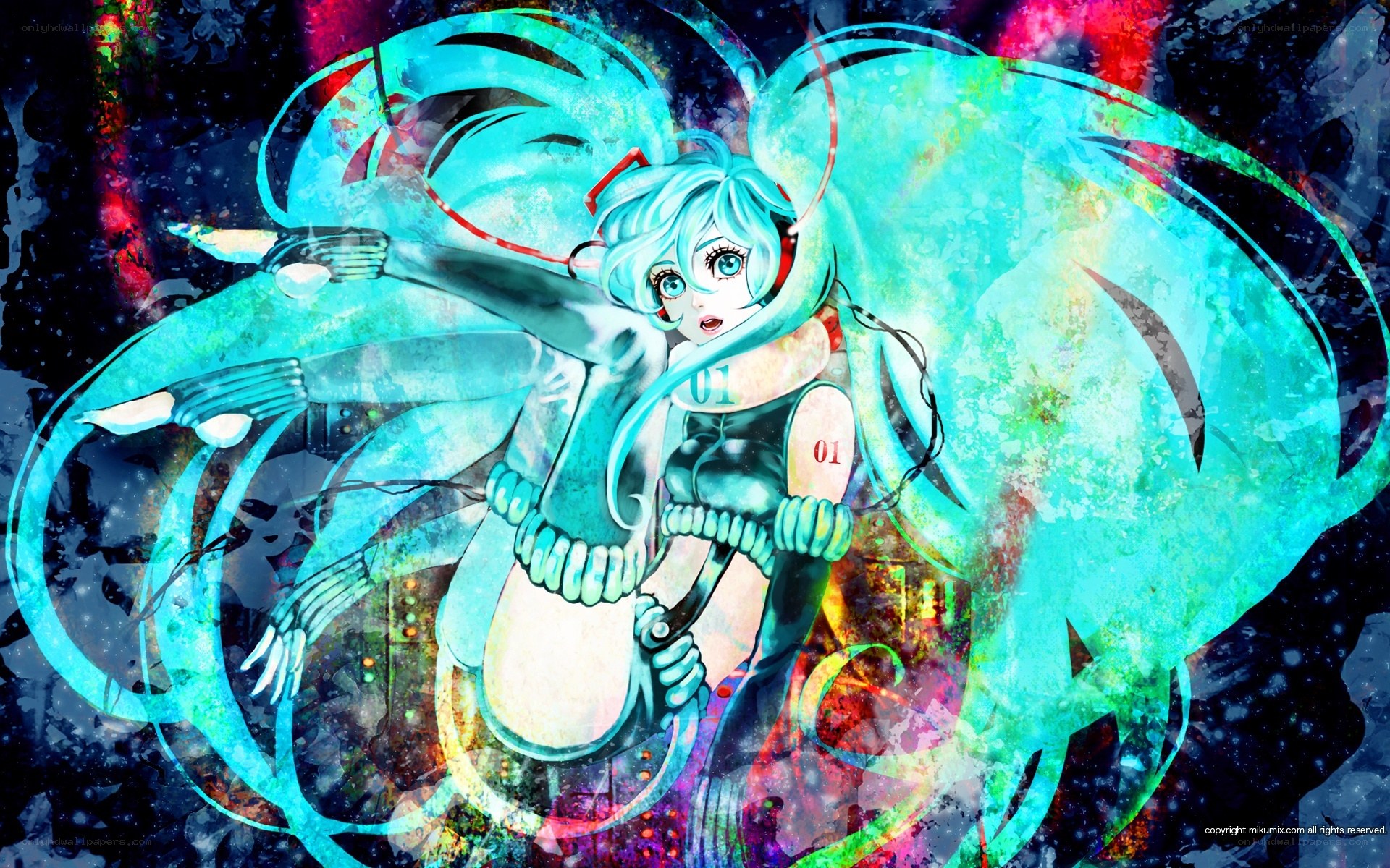Miku in a digital world