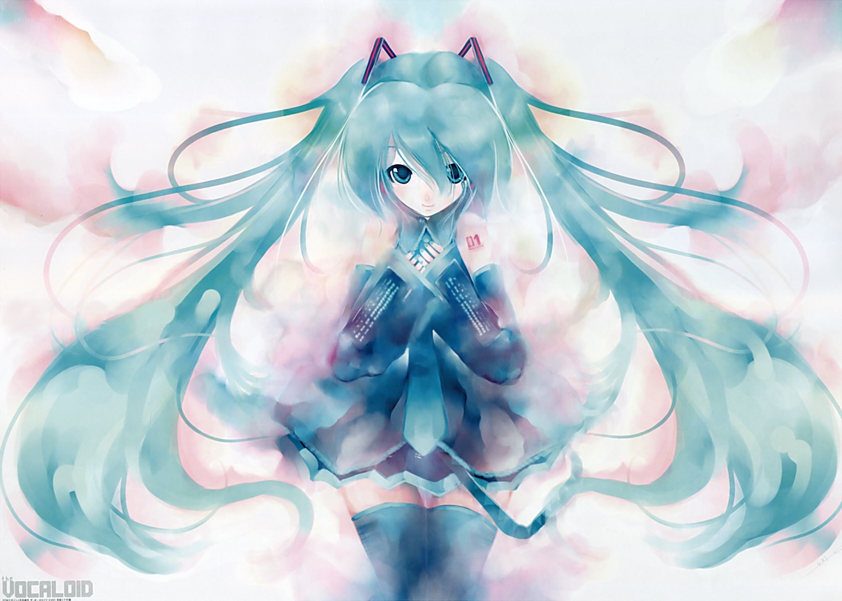 Miku in a dreamy haze