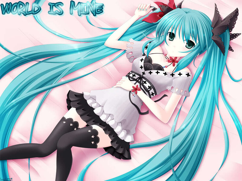 Miku in a dress