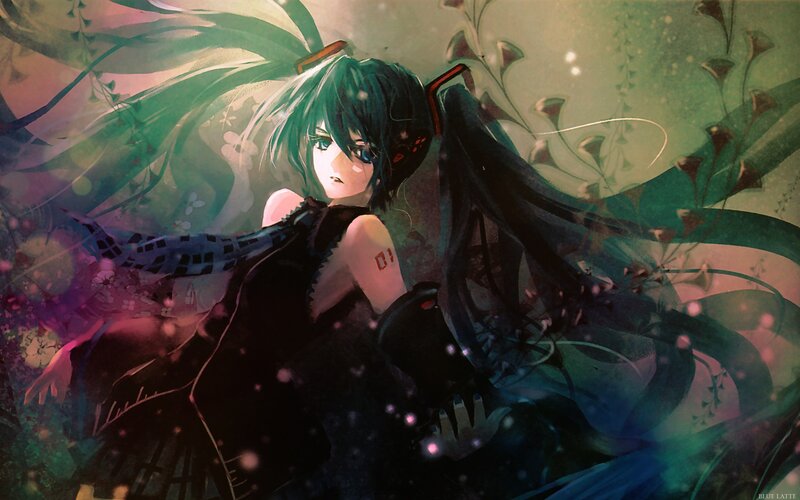 Miku in a floral dream