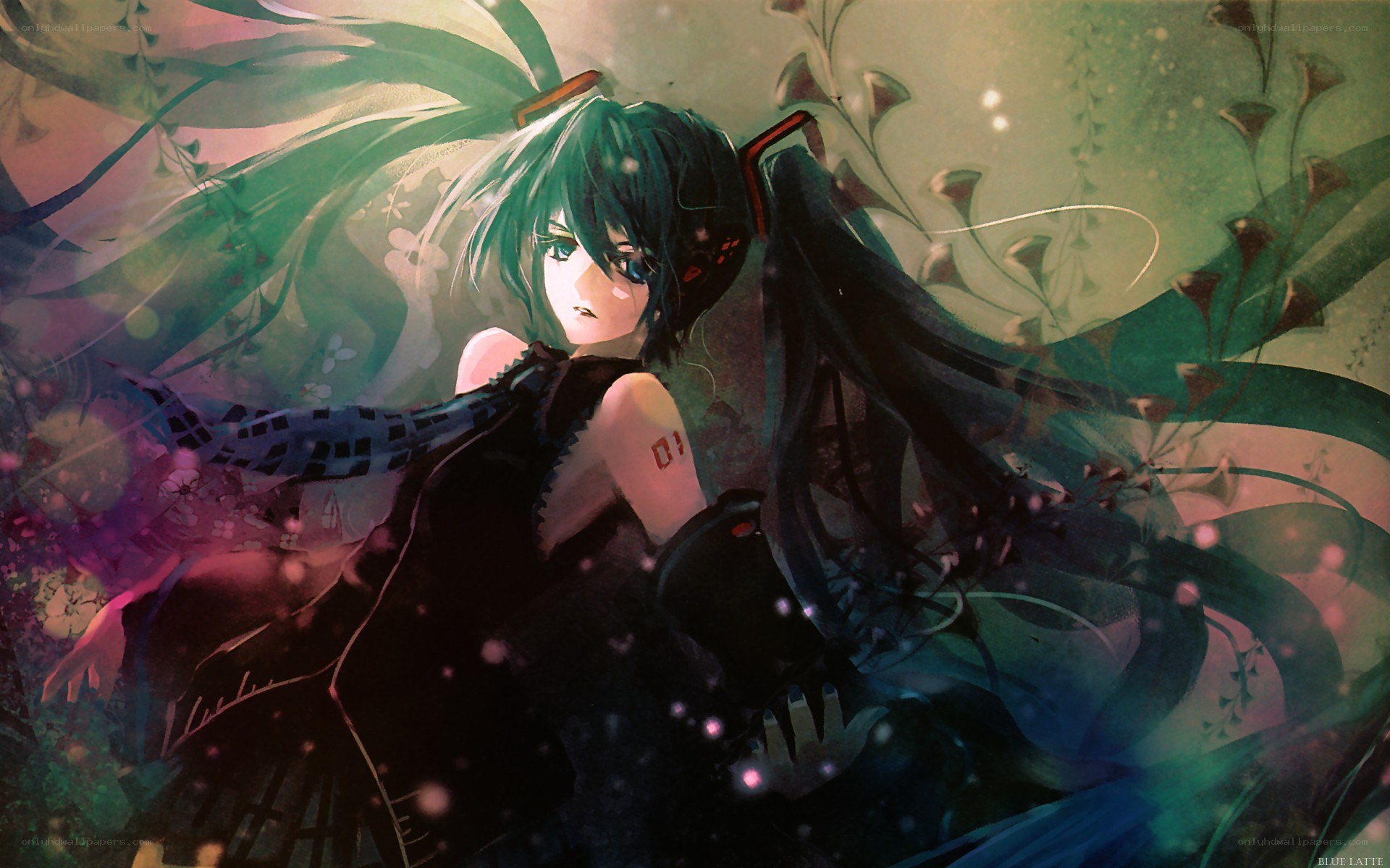 Miku in a floral dream