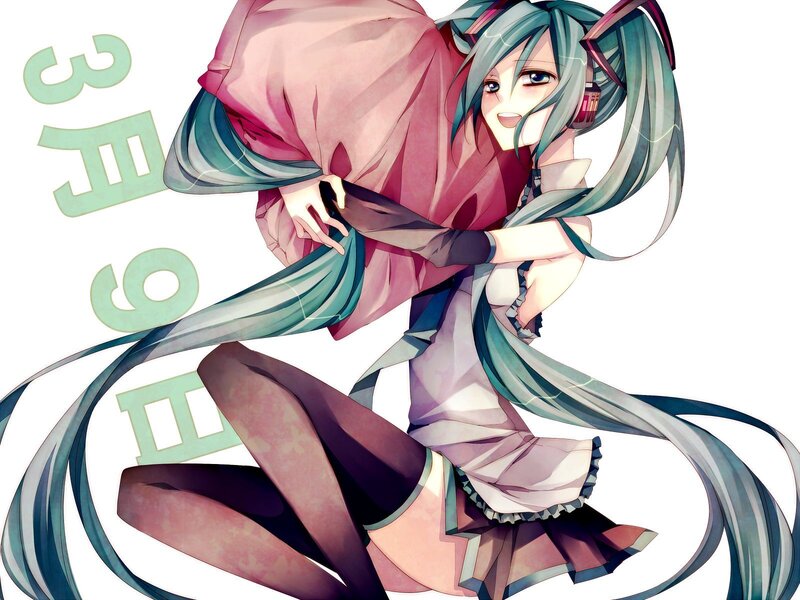 Miku in a kimono
