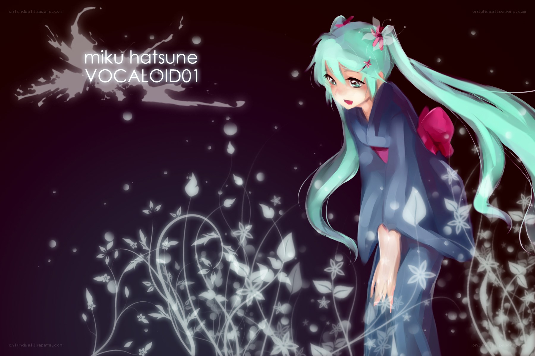 Miku in a kimono