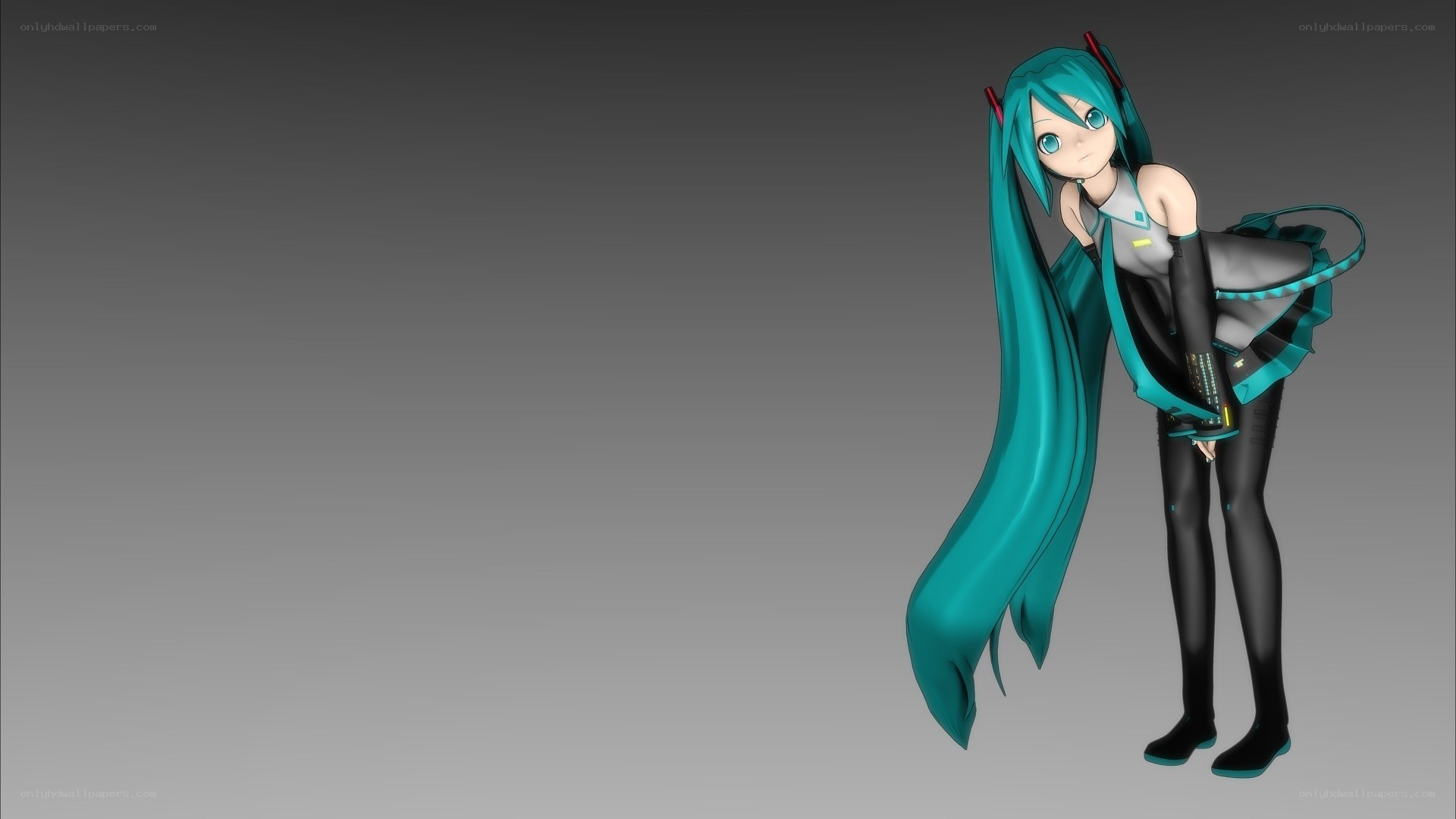 Miku in a pose