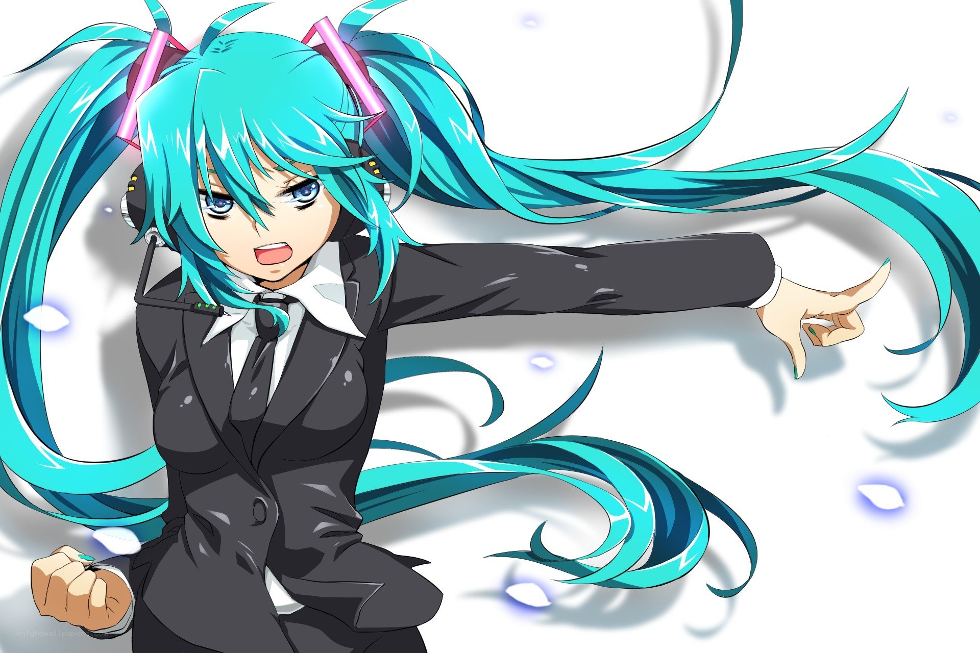 Miku in a suit