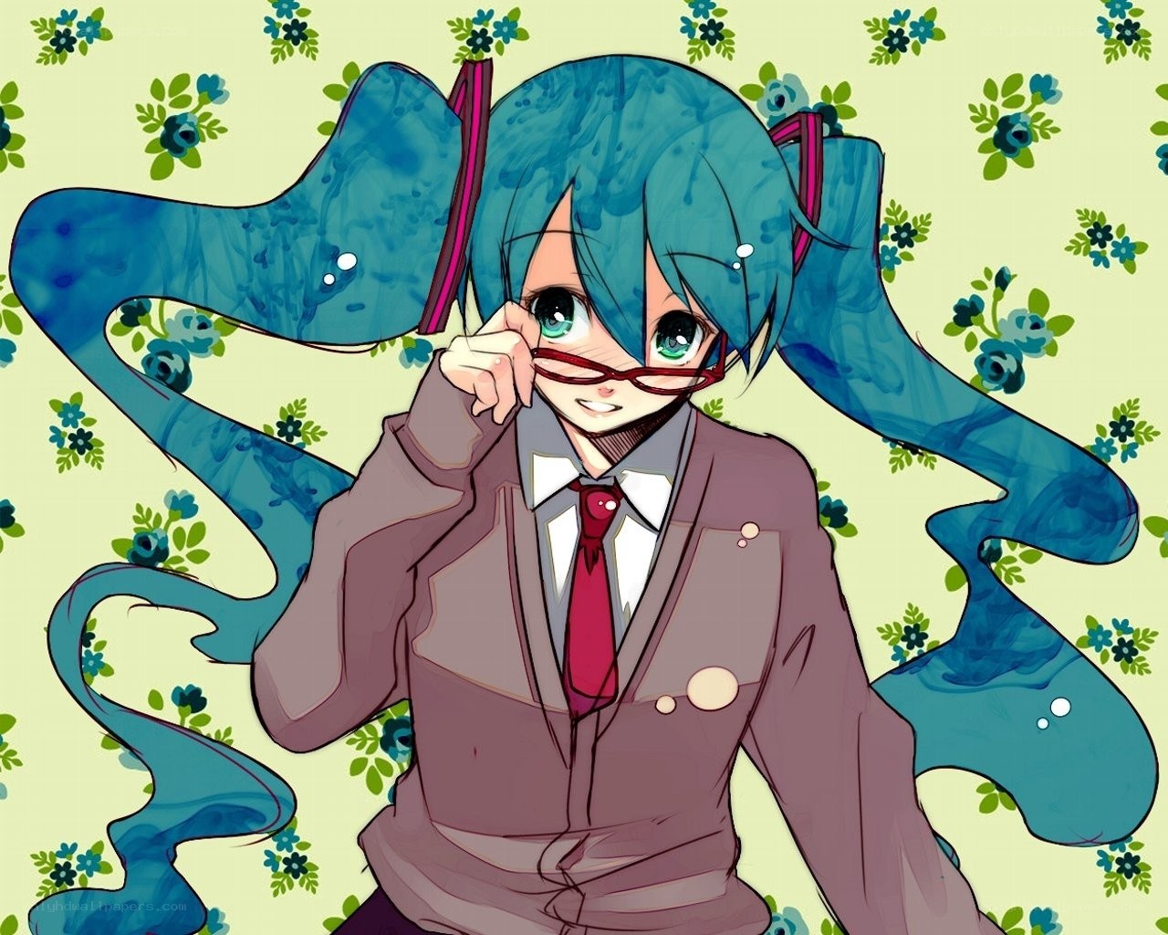 Miku in a suit