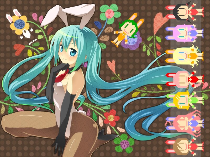 Miku in Bunny Costume — Blue