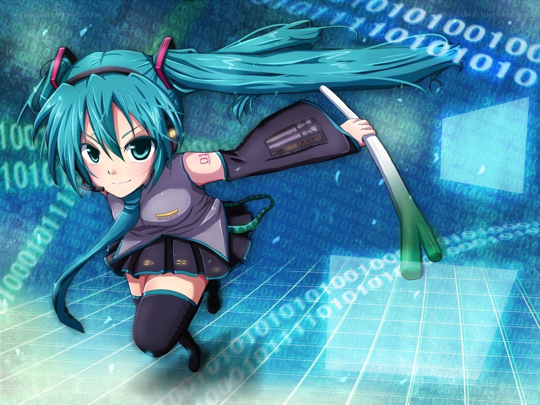 Miku in digital world