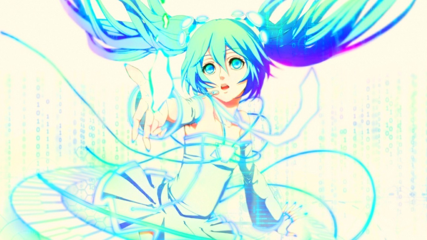 Miku in digital world