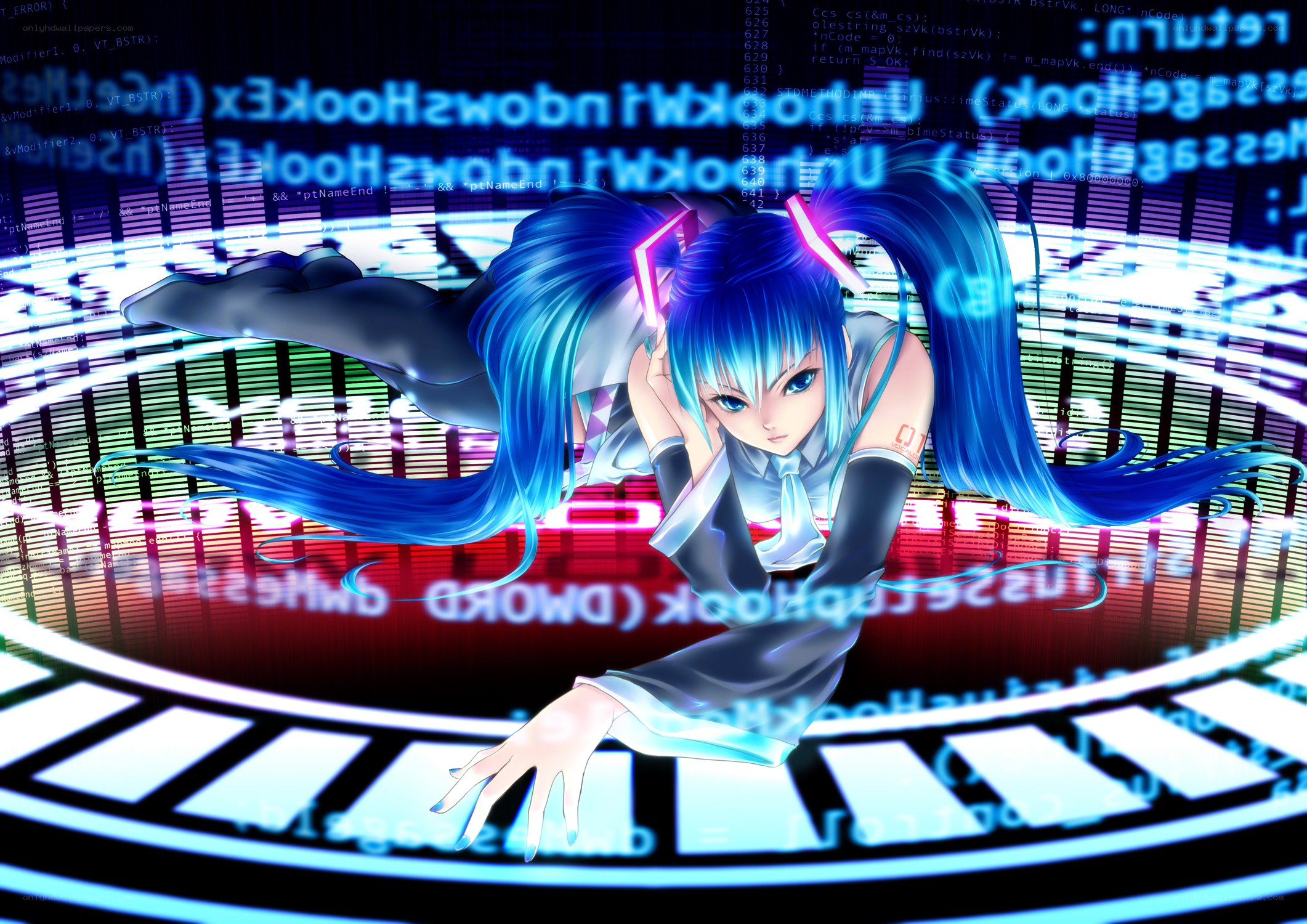 Miku in digital world