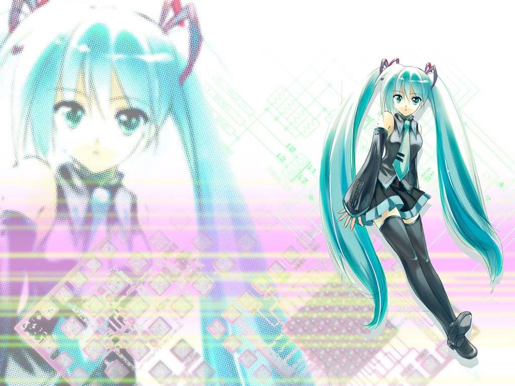 Miku in digital world