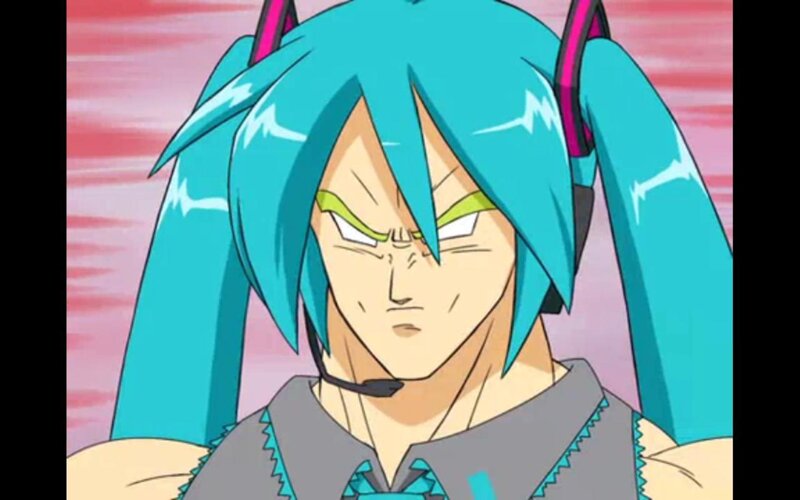 Miku in Dragon Ball style