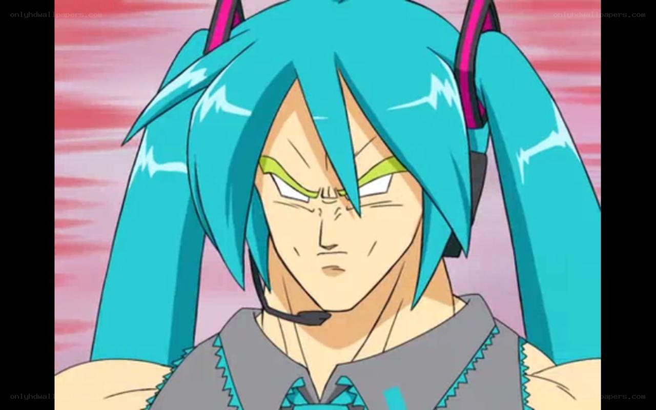 Miku in Dragon Ball style