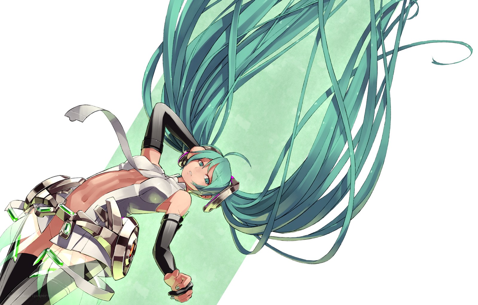 Miku in dynamic pose