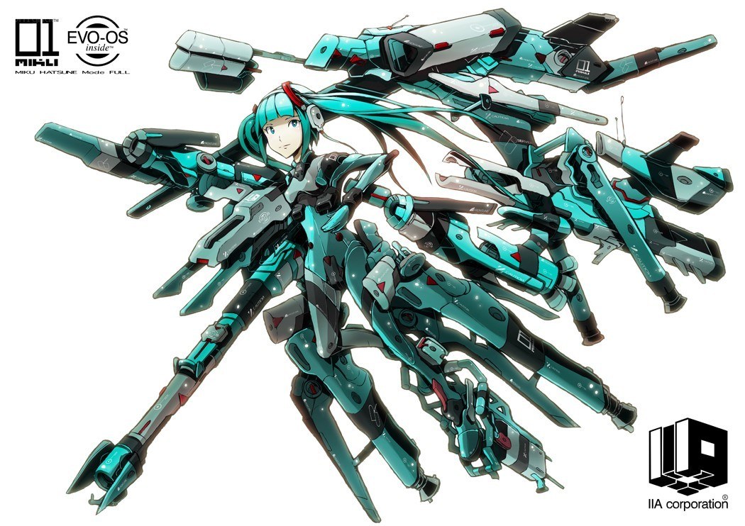 Miku in EVO-OS Mode