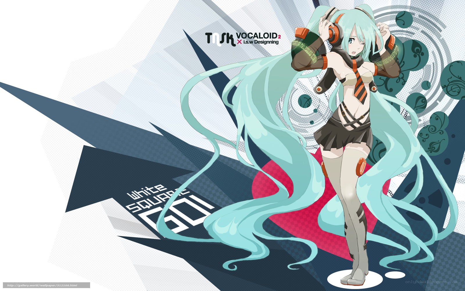 Miku in futuristic gear