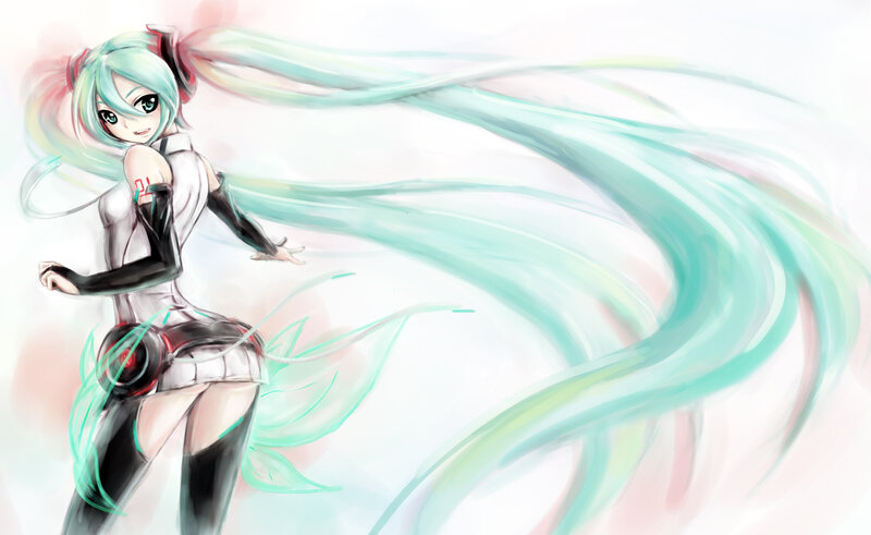 Miku in motion