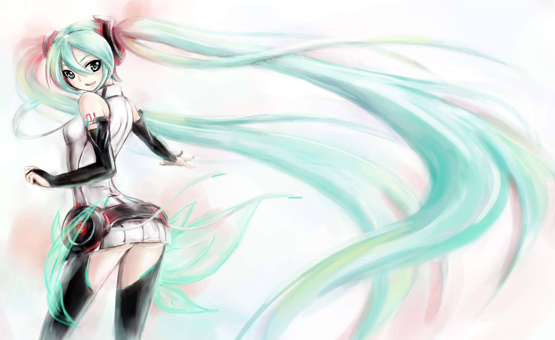 Miku in motion
