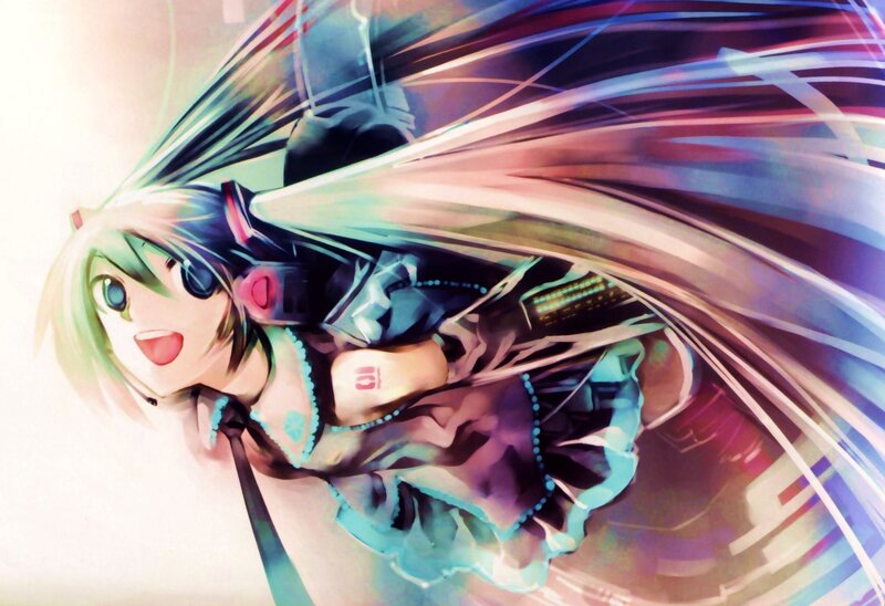 Miku in motion