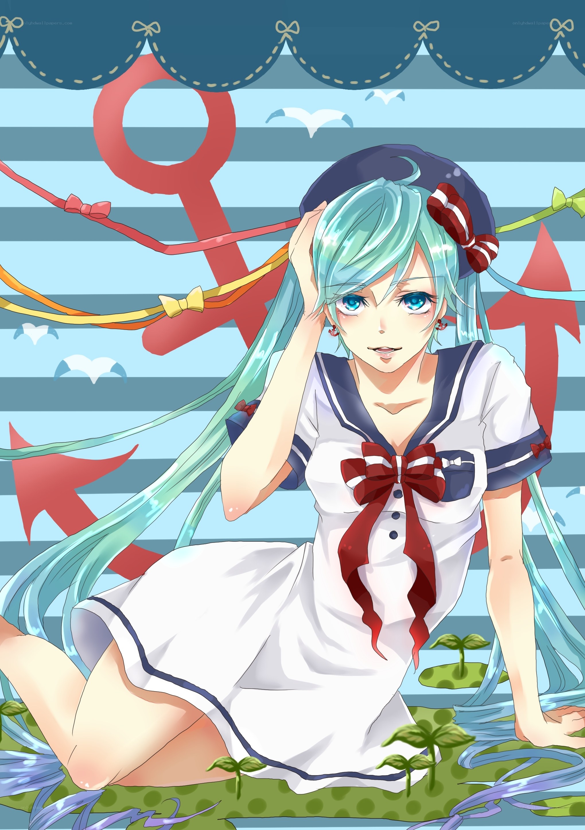 Miku in sailor outfit