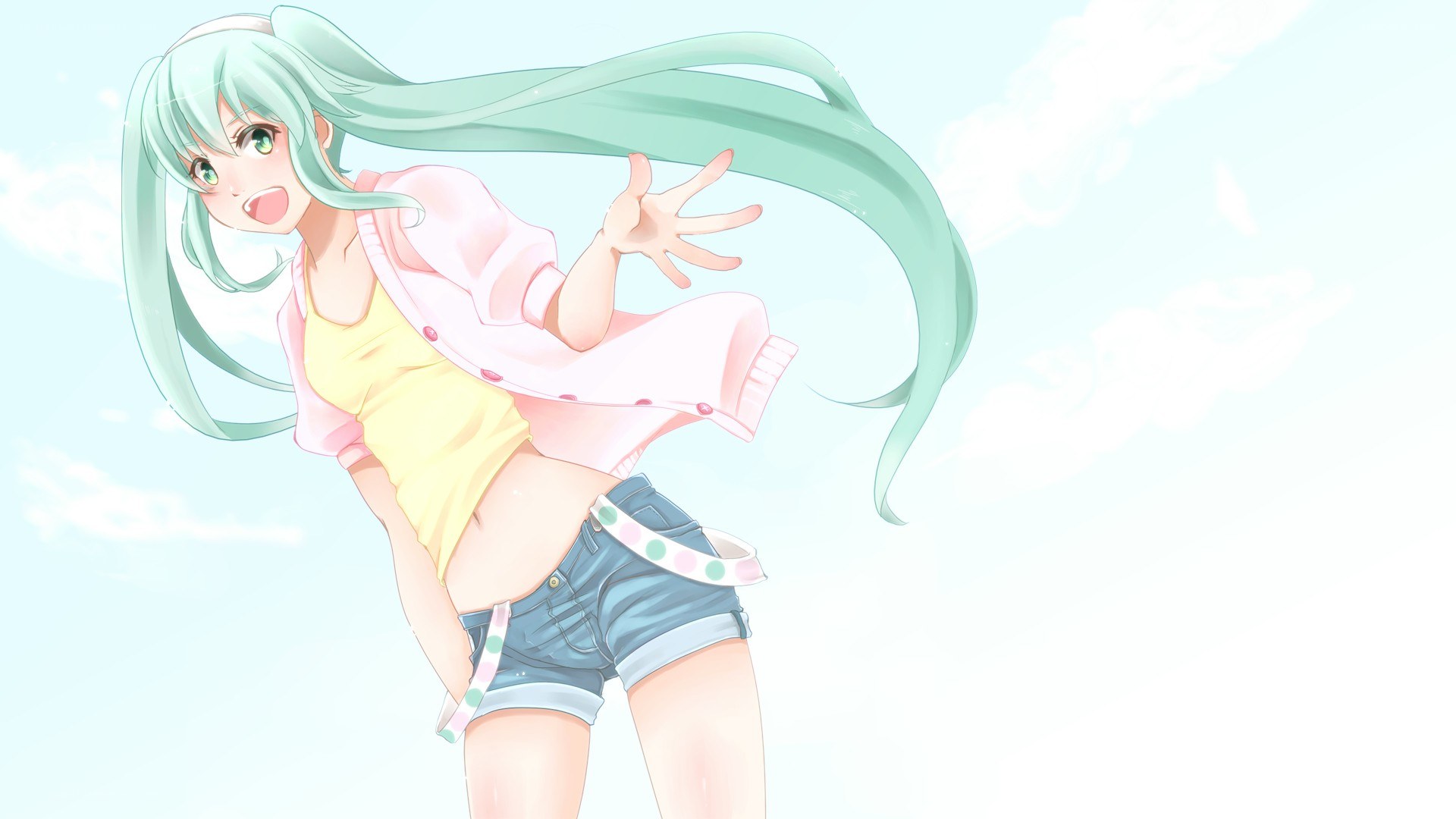 Miku in summer clothes