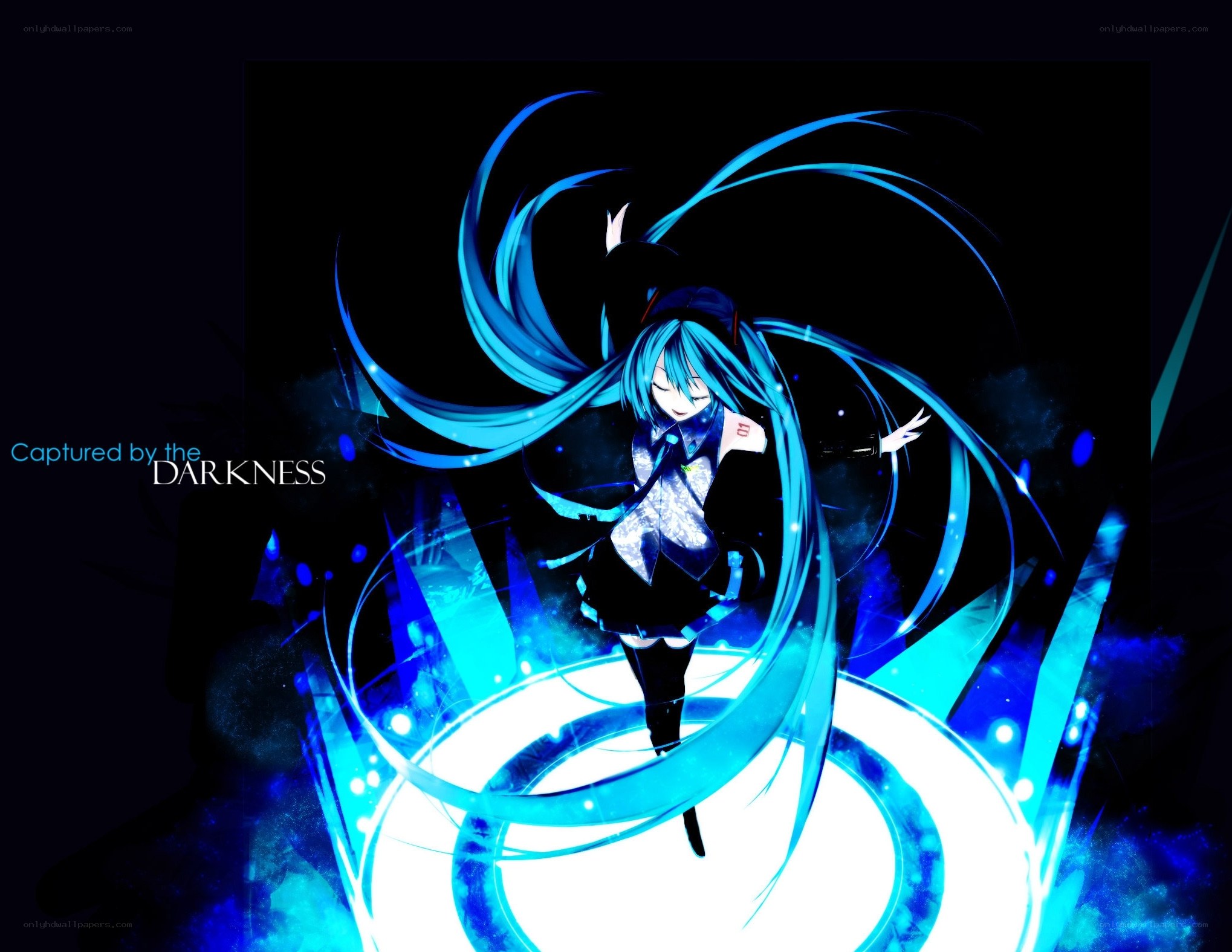 Miku in the darkness