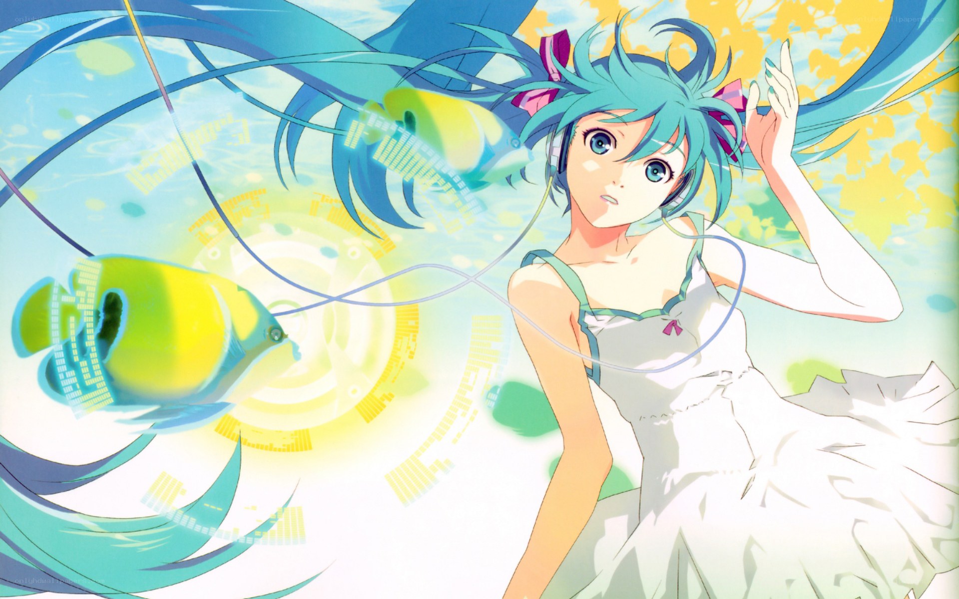 Miku in the digital sea