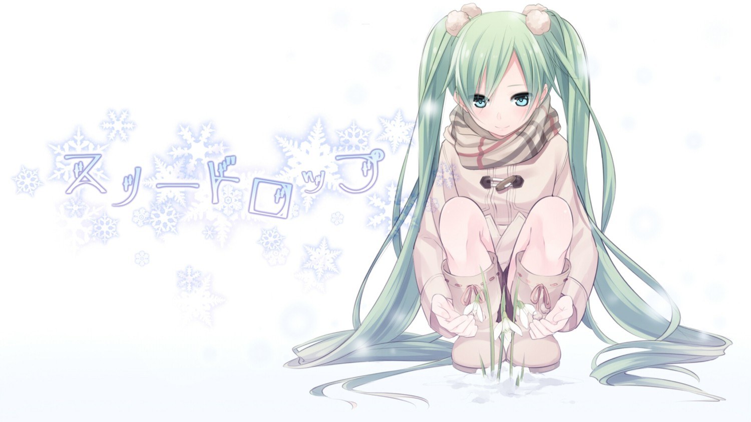 Miku in the snow