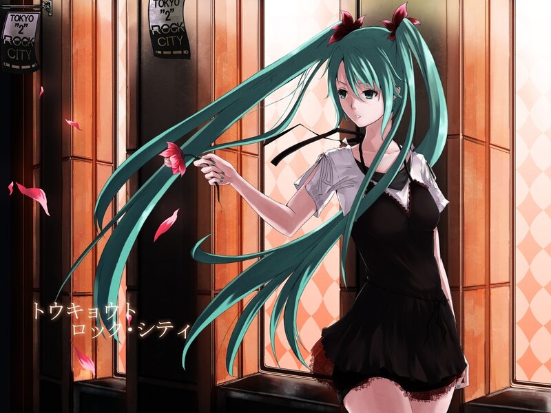 Miku in Tokyo Rock City