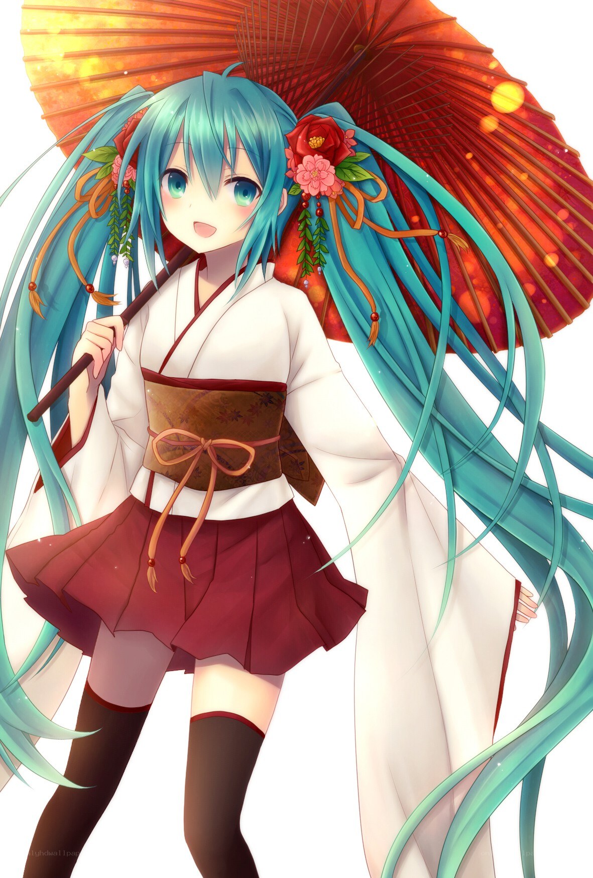 Miku in traditional attire