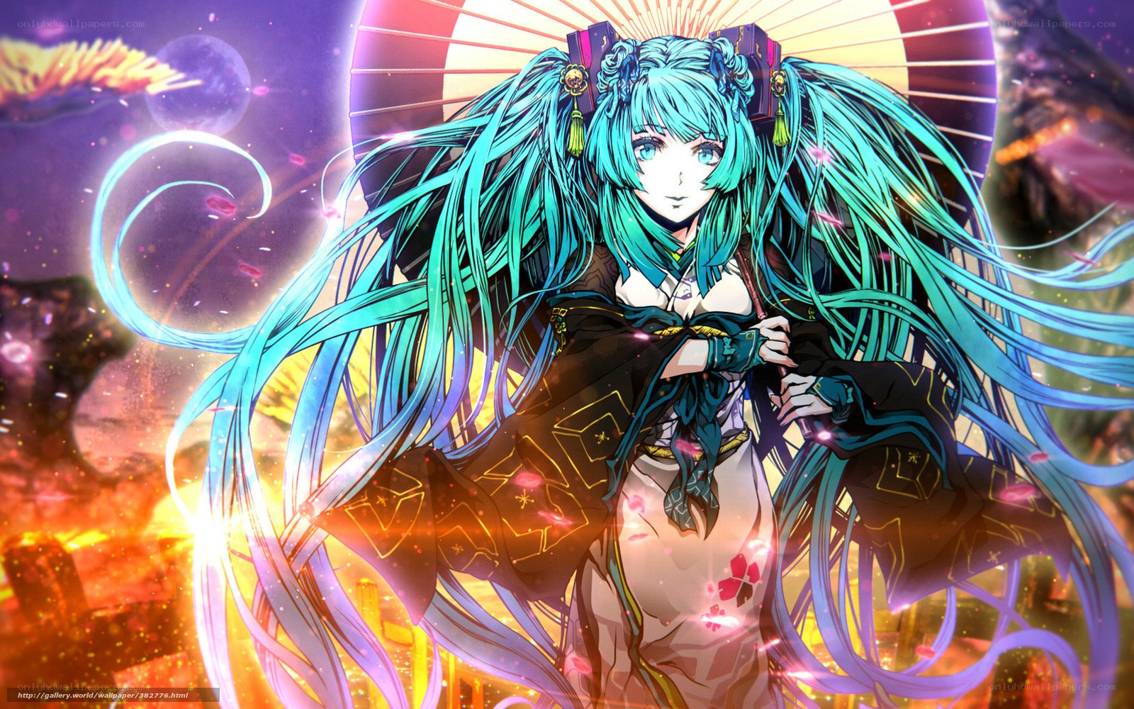 Miku in traditional attire