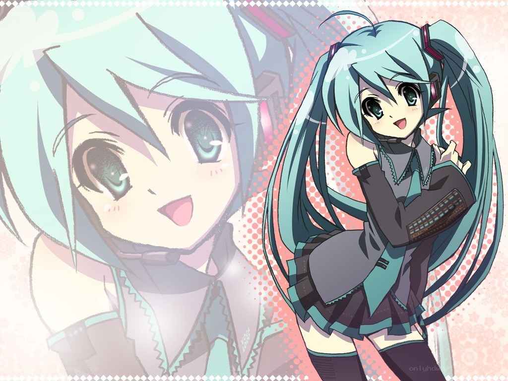 Miku in two styles