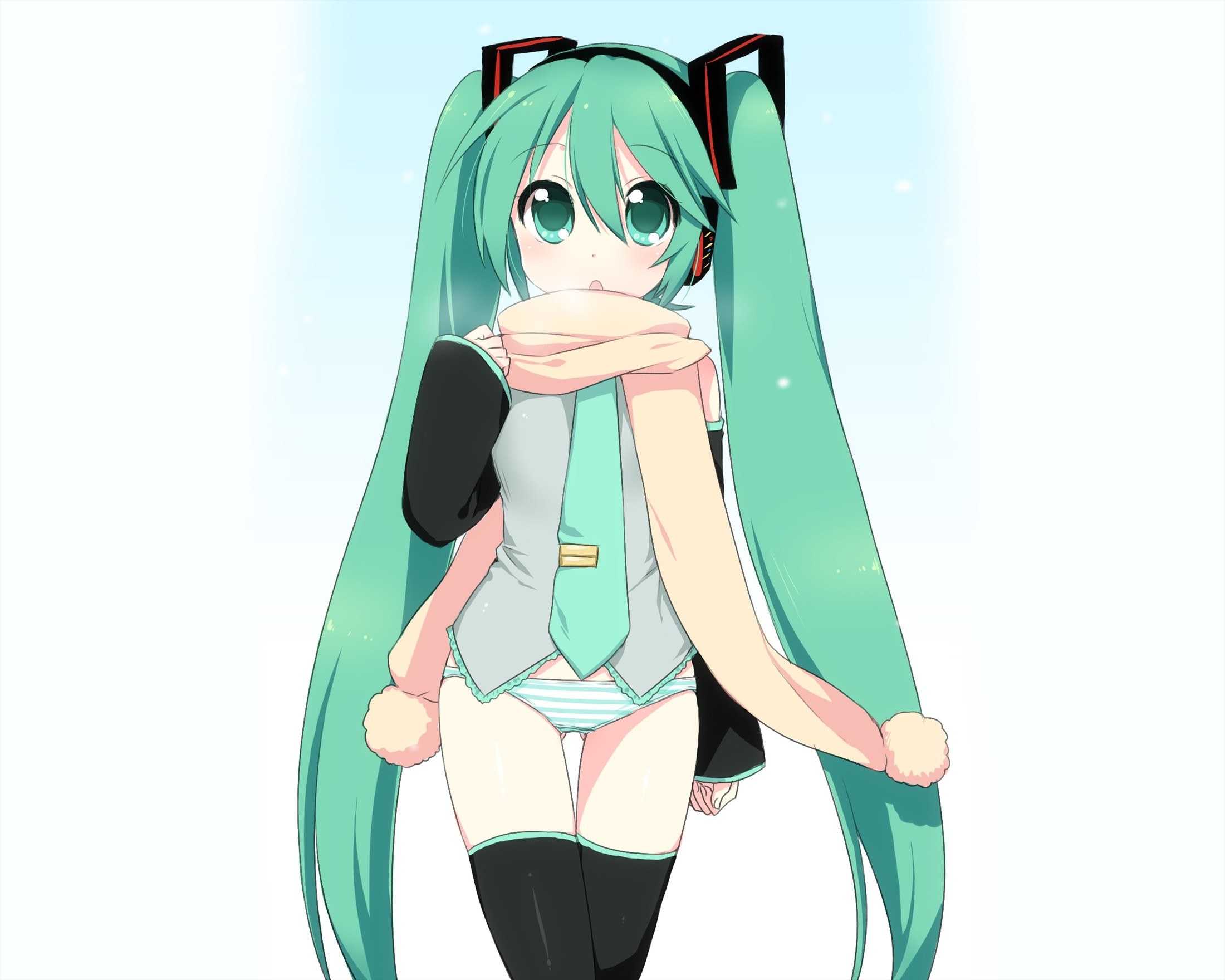 Miku in winter outfit