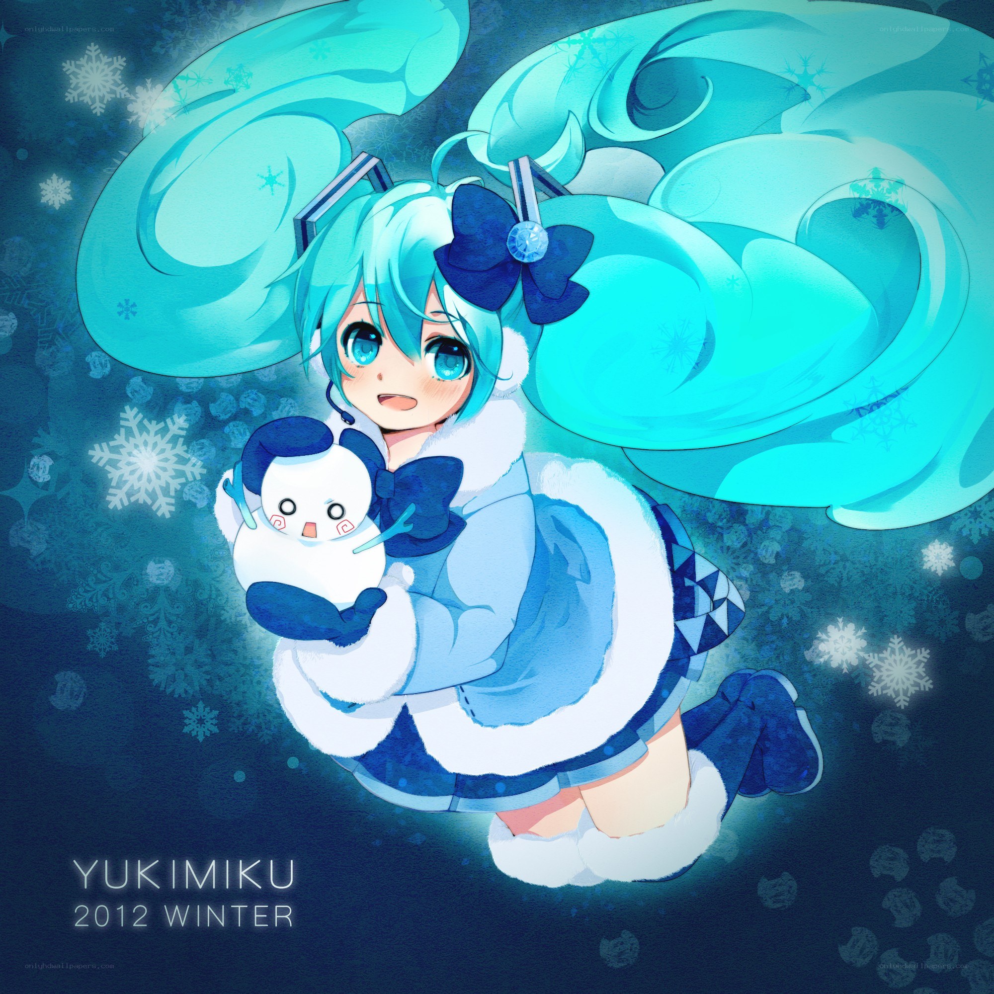 Miku in winter outfit