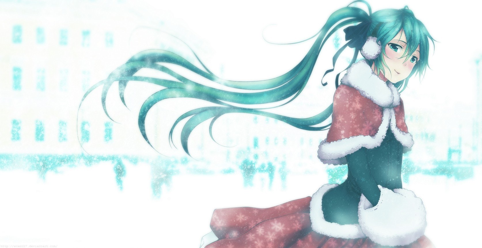 Miku in winter outfit