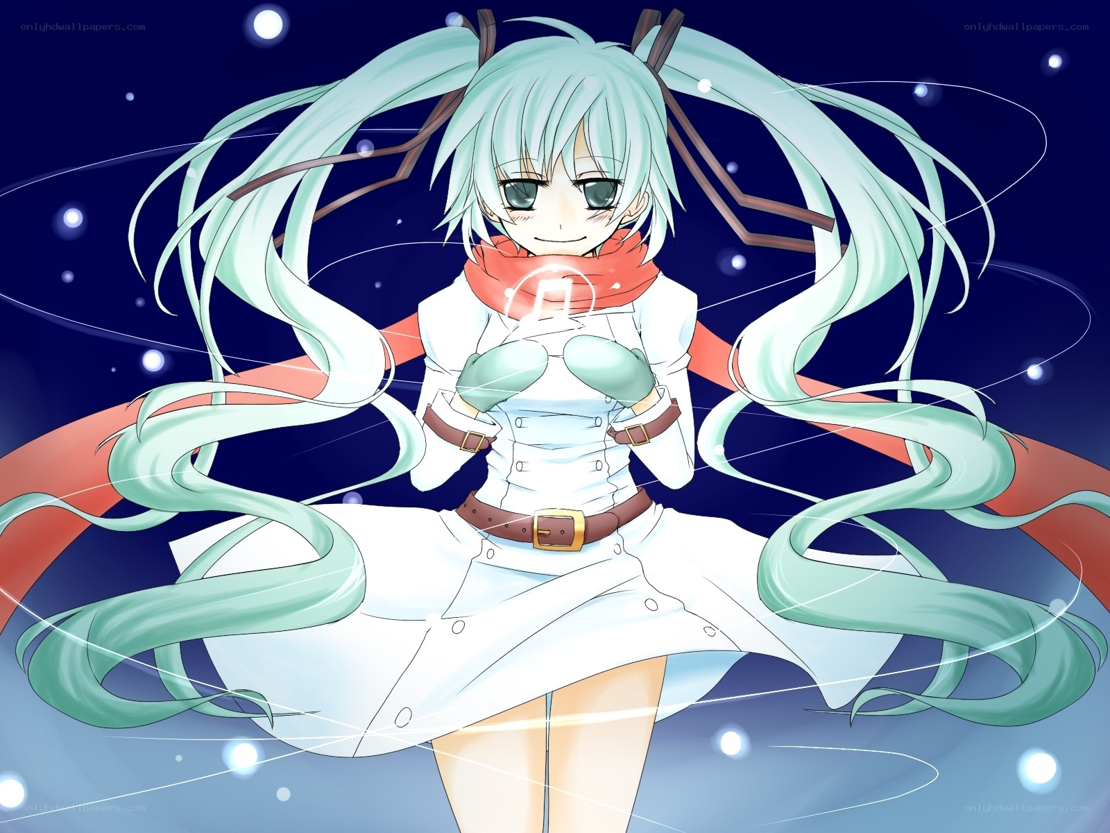 Miku in winter outfit