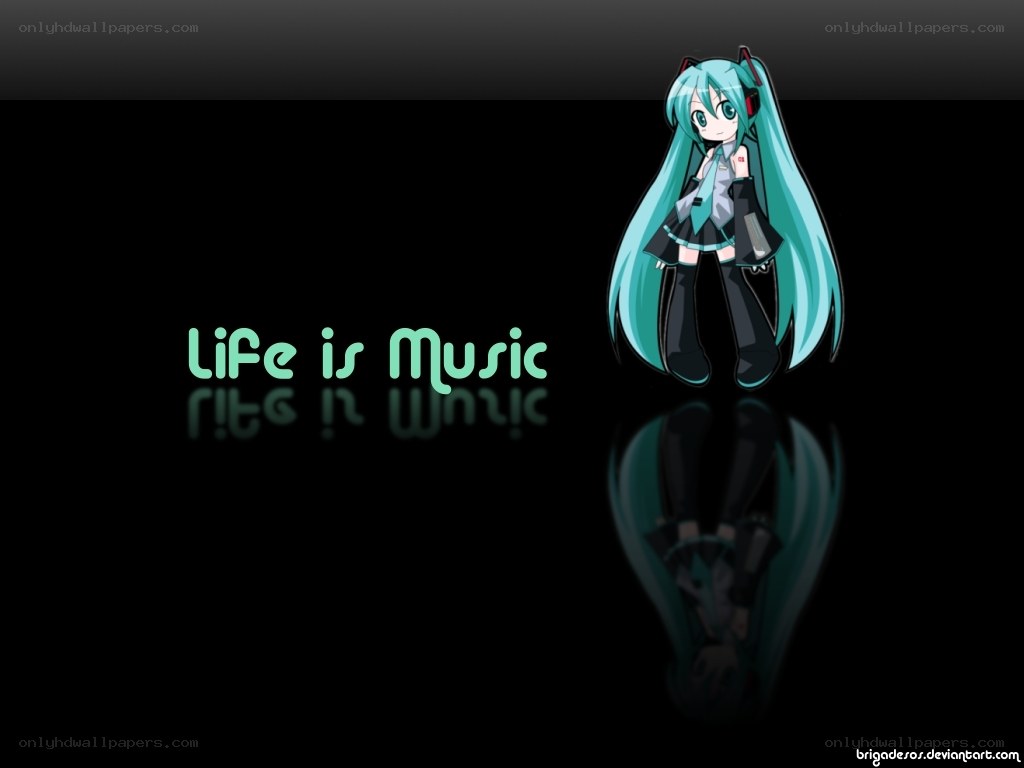 Miku life is music