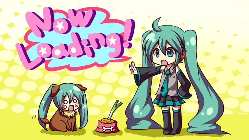 Miku loading screen