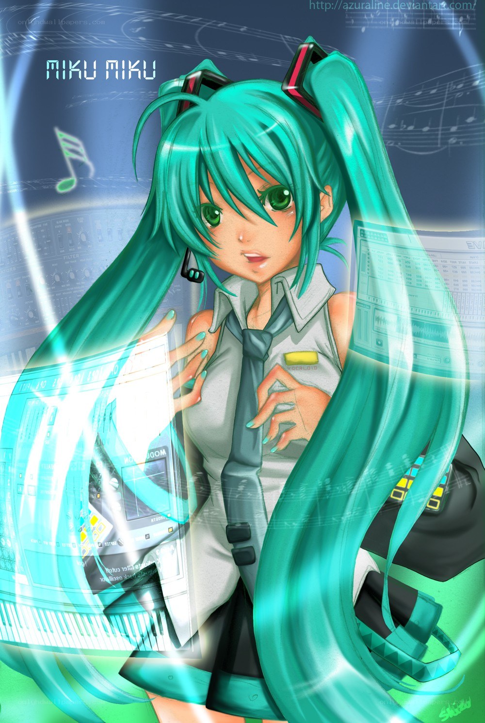 Miku Miku digital art