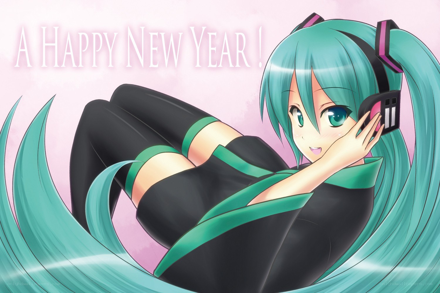 Miku New Year greeting