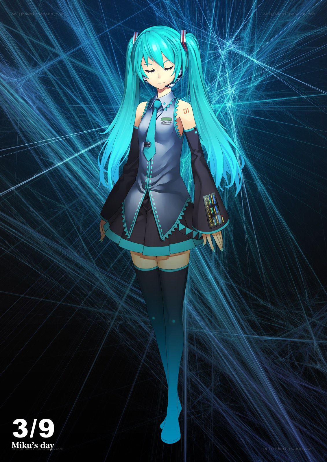 Miku's Day Illustration