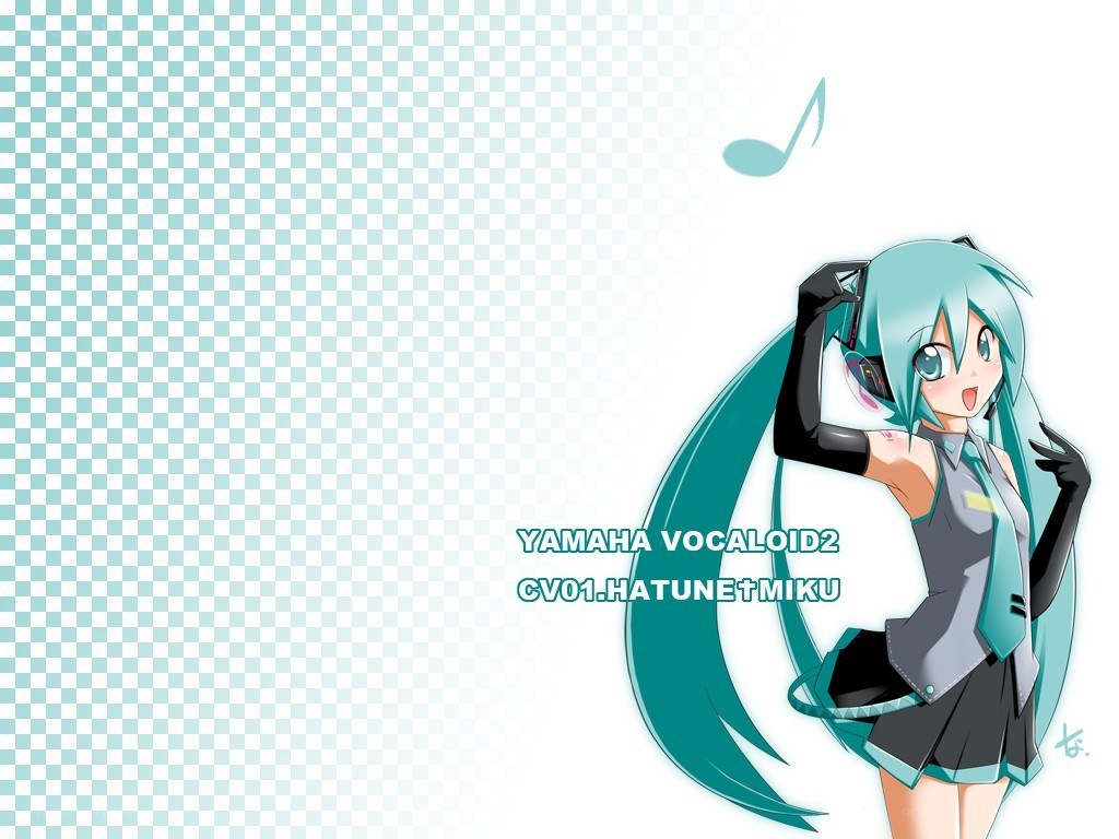 Miku Vocaloid character art