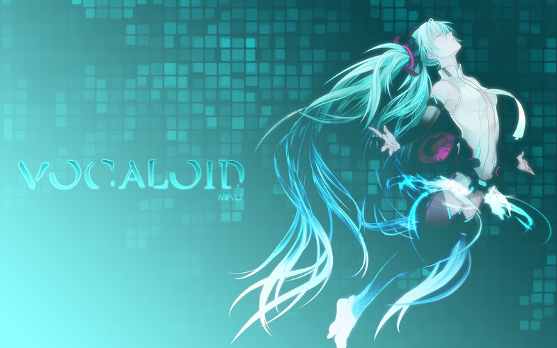 Miku Vocaloid character art